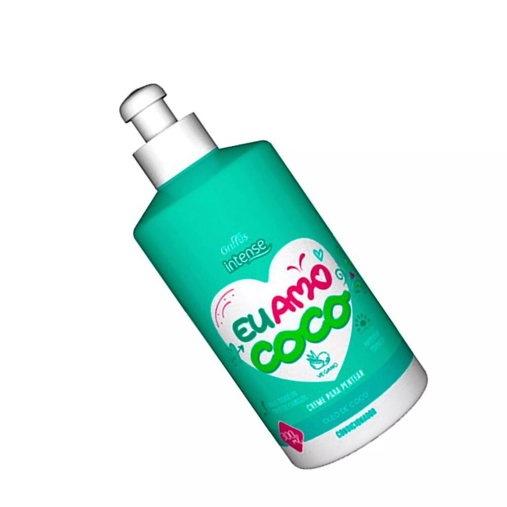 Crema Para Peinar Eu Amo Coco 300ml Griffus image number 2.0