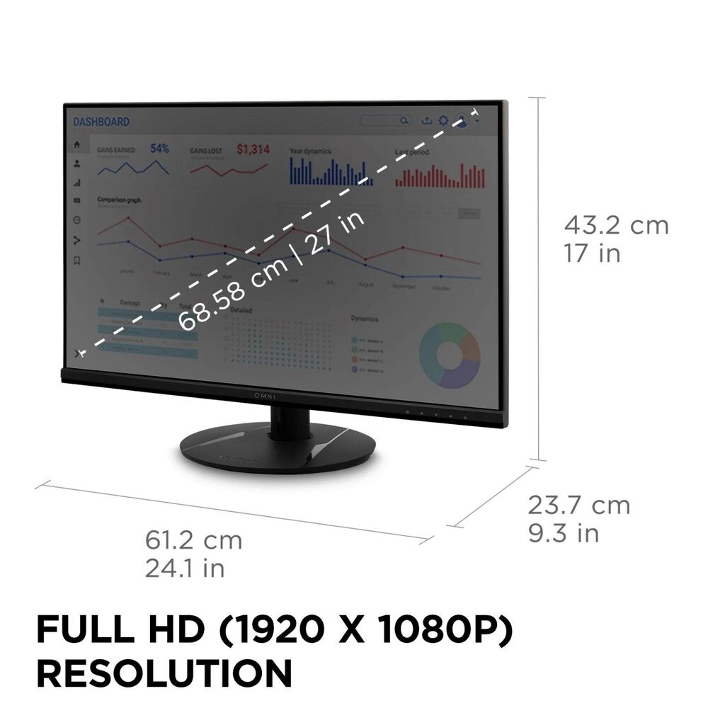 Monitor Gamer Viewsonic Vx2716 27" Ips Fhd 1ms 100hz Hdmi image number 3.0