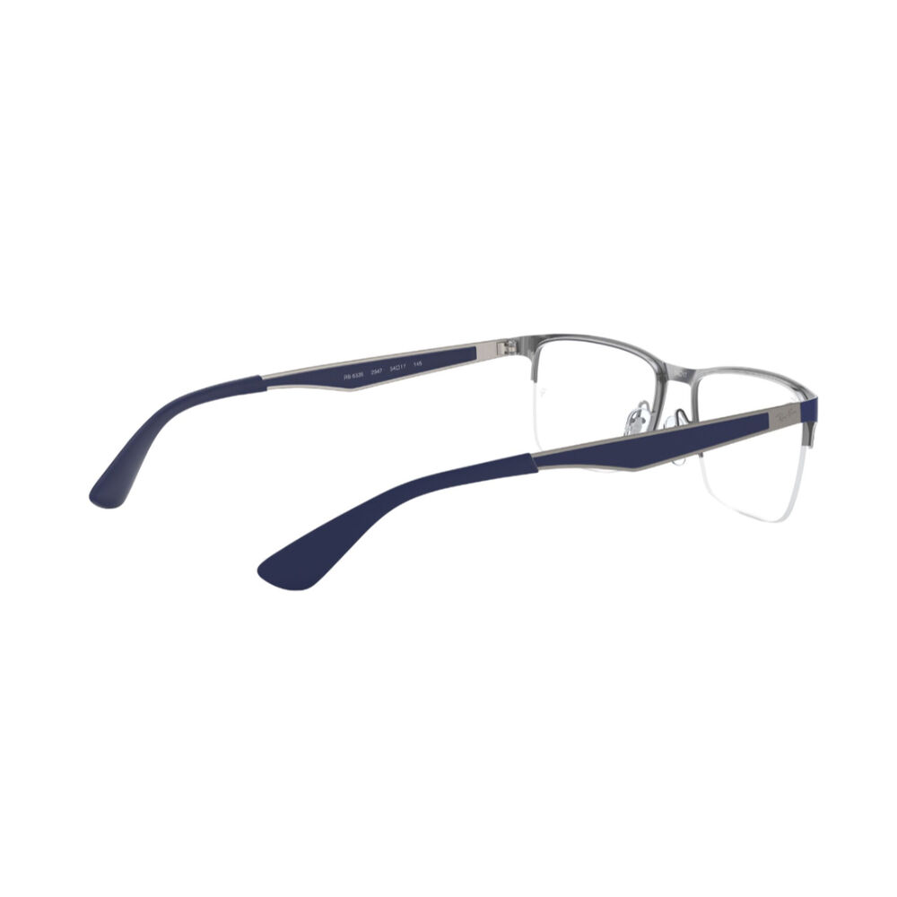 Lentes Ópticos Azul Pulido Ray-ban Optical image number 8.0