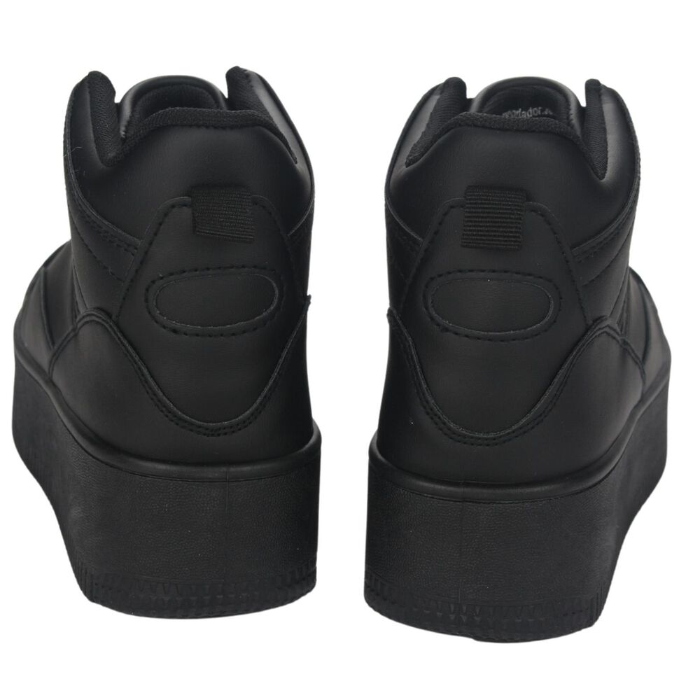 Zapatilla Chalada Mujer Metta-8 Negro Plataforma image number 5.0