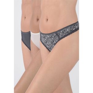 Pack 3x Colaless Microfibra P312.0016-gri2 Kayser