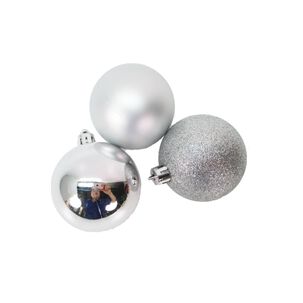 Pack De 9 Bambalinas Grandes Navideñas 8cm 3 Diseños