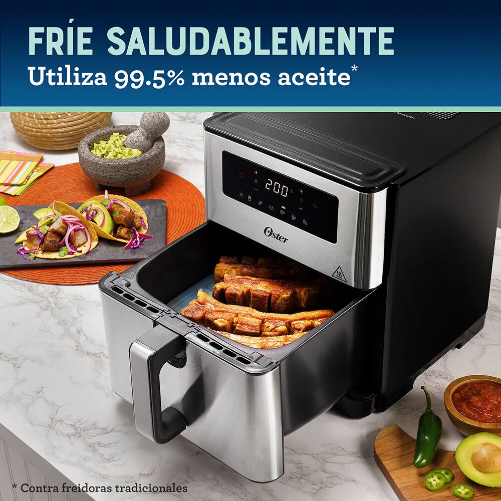Freidora De Aire Digital Oster Con Capacidad De 9 Lt Ckstaf90d image number 4.0
