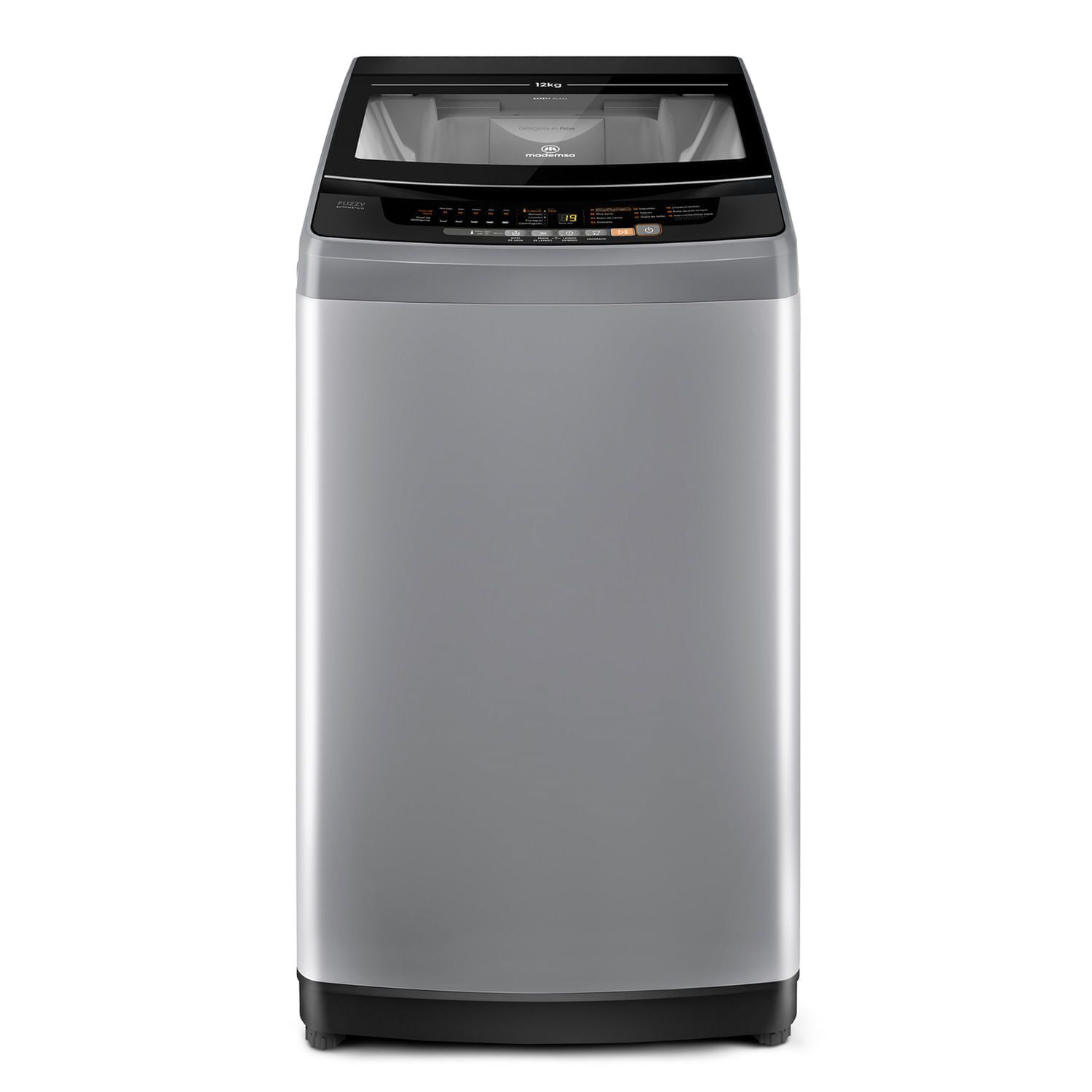 Lavadora Autom&aacute;tica 12kg Fuzzy Autom&aacute;tico 12 Szg Gris image number 6.0