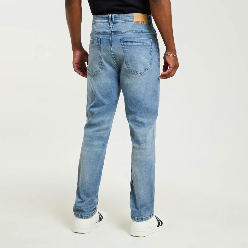 Jeans Tiro Medio Skinny Hombre Rolly Go image number 3.0