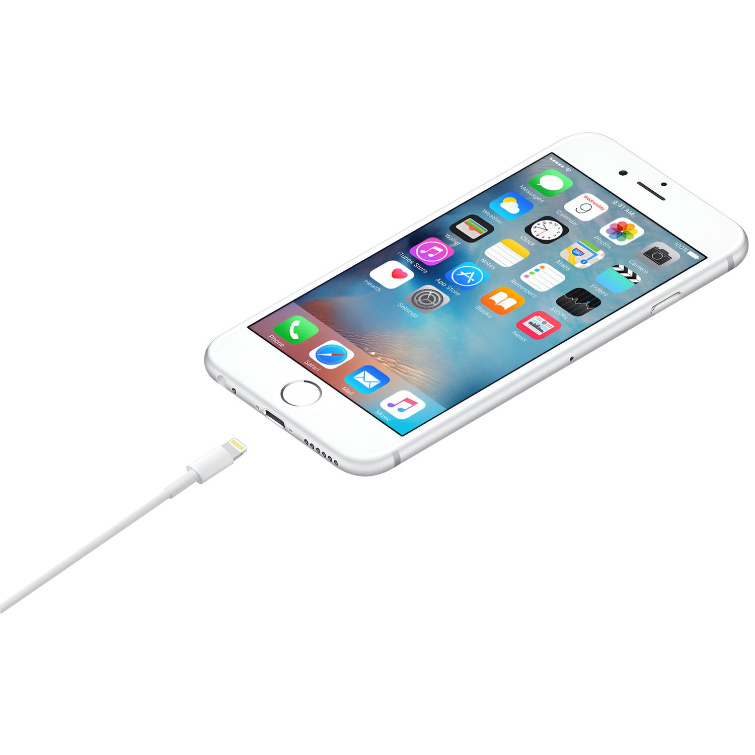 Cable De Datos Apple Lightning A Usb 1m Original Muqw3am image number 2.0