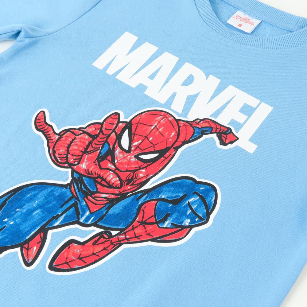 Poleron Cerrado Niño Saltando Spiderman image number 2.0