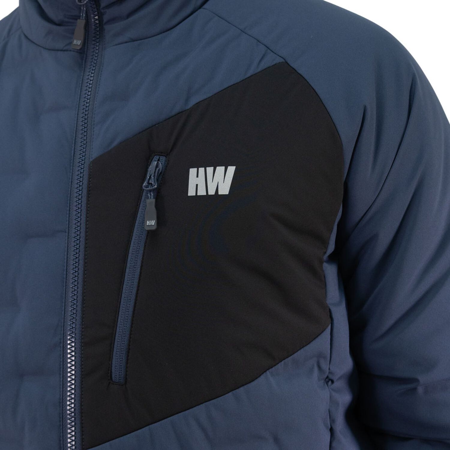 Parka Insulada Hw Explorer S/gorro Hombre Deep Blue image number 4.0