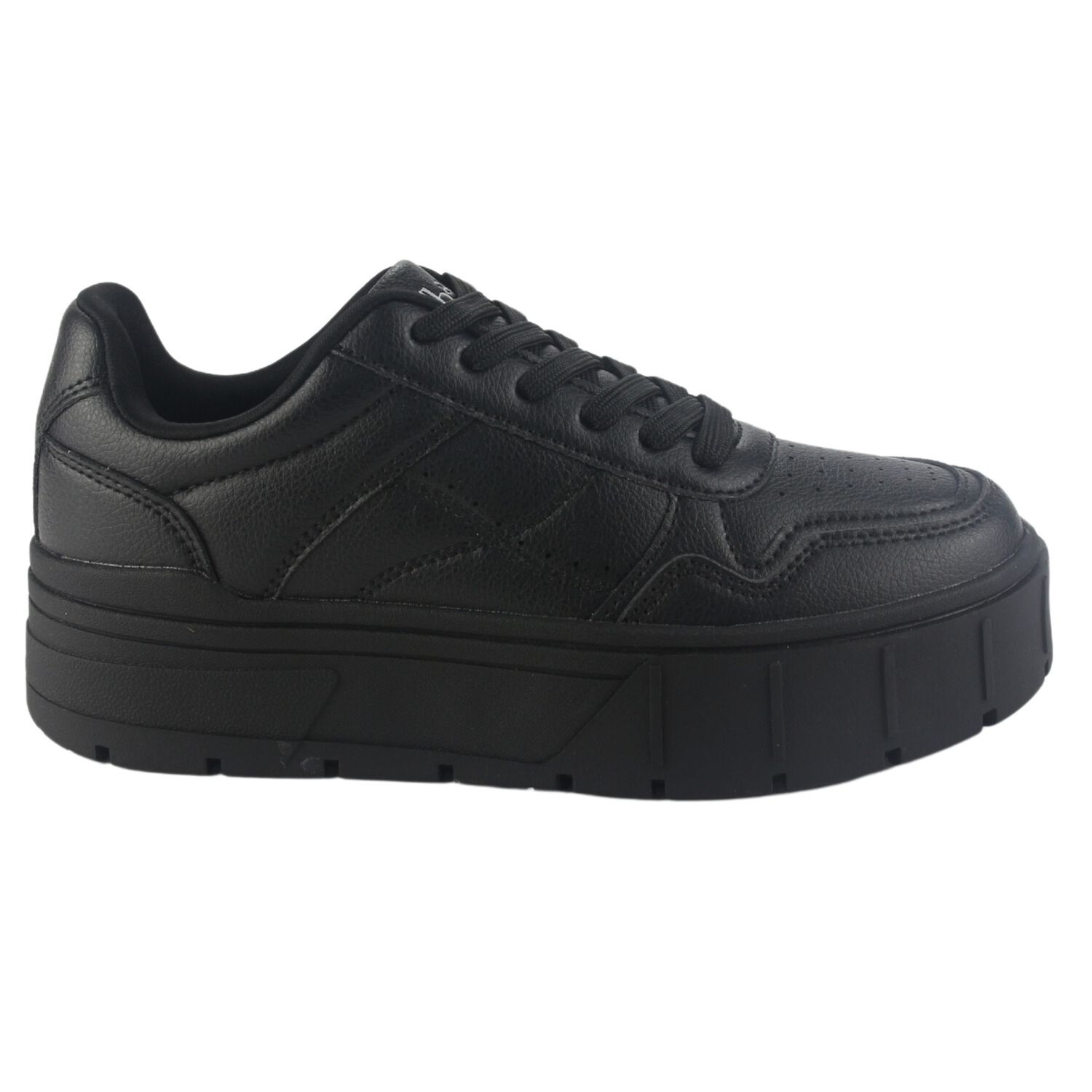 Zapatilla Chalada Mujer Troya-4 Negro Urbano image number 0.0