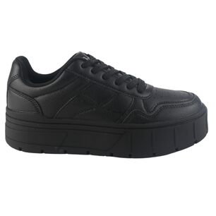 Zapatilla Chalada Mujer Troya-4 Negro Urbano