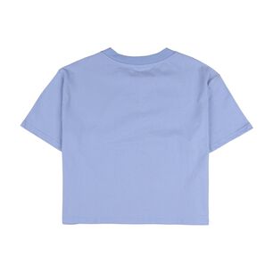 Polera Crop Manga Corta Cuello Redondo Mujer Freedom