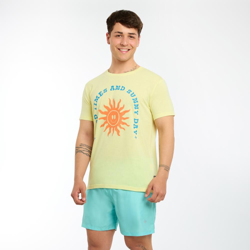 Polera Estampada Manga Corta Cuello Redondo Hombre Skuad image number 2.0