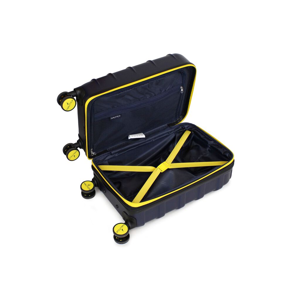 Pack Maleta De Cabina M&oacute;naco 10kg Azul + Kit De Sue&ntilde;o Nautica image number 2.0