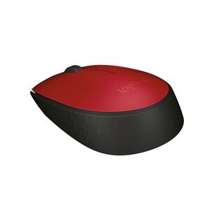 Mouse Logitech Inal&aacute;mbrico M170 Rojo