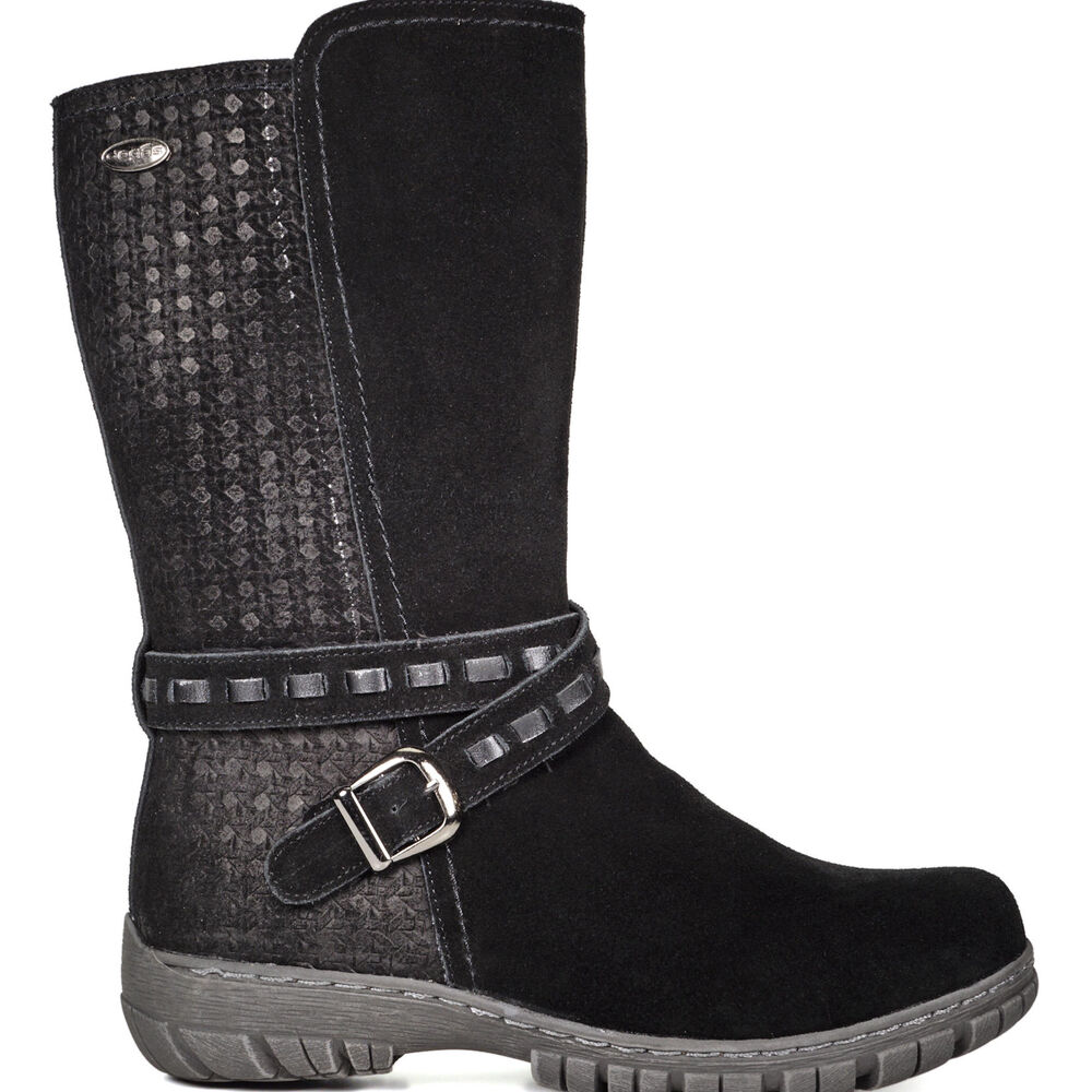 Bota Cuero Dositea Negro image number 2.0
