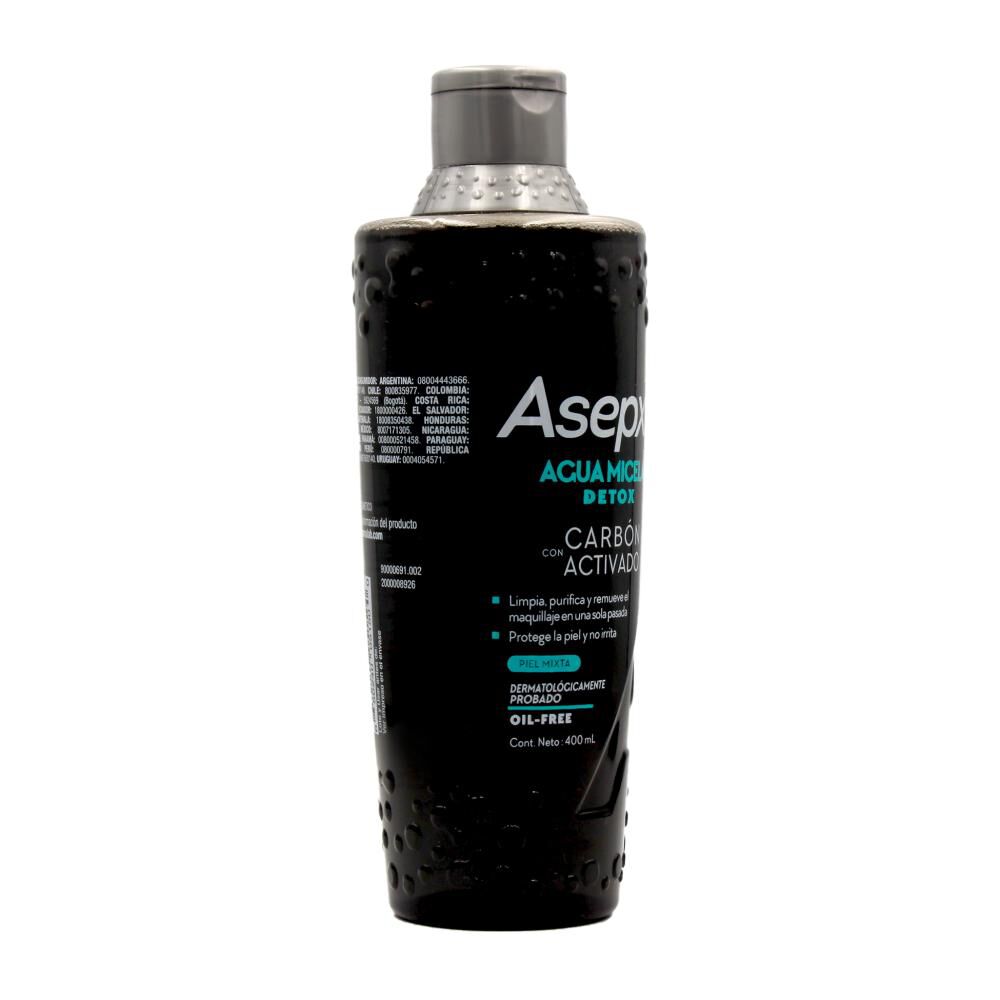 Agua Micelar Asepxia / 400 Ml image number 1.0