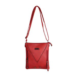 Cartera Bandolera Pascal Roja Anabella Sachi