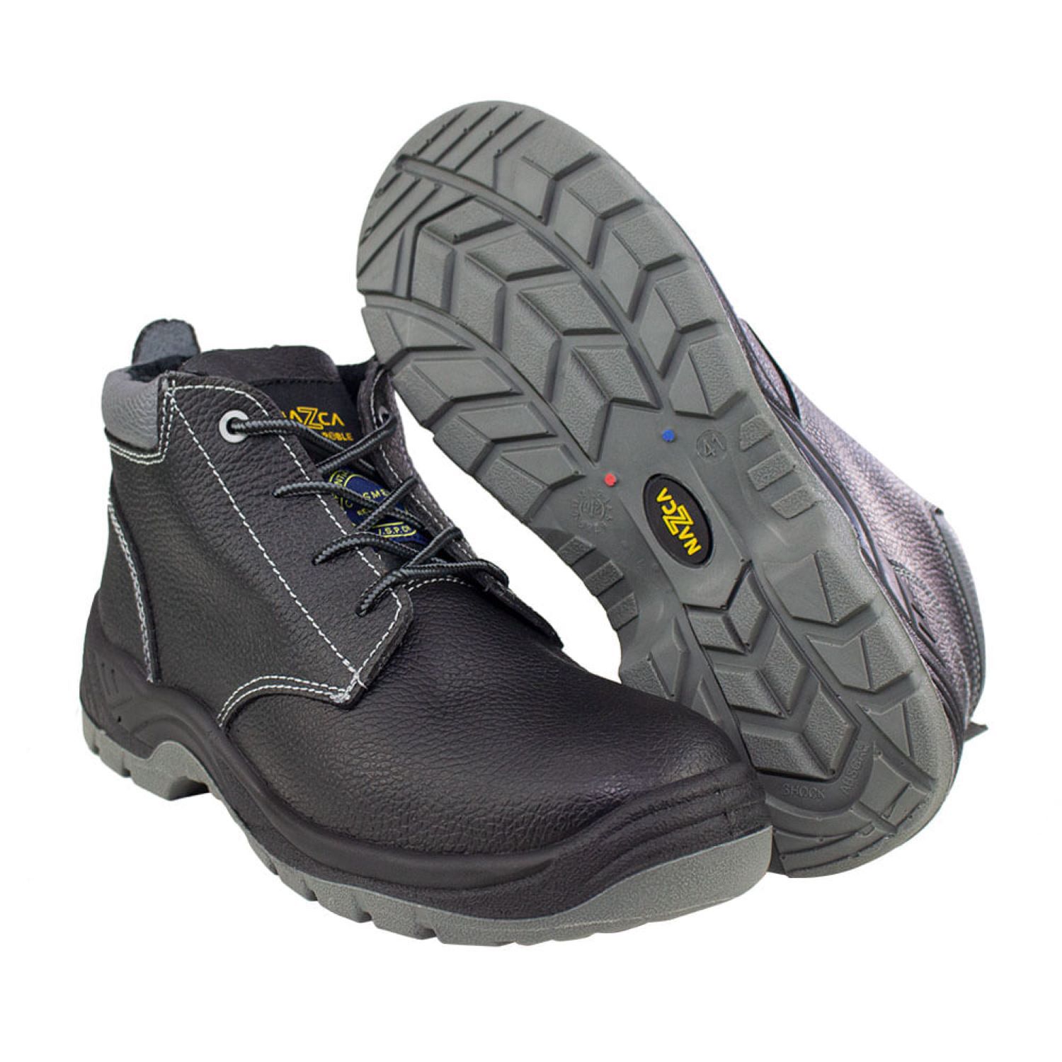 Zapato Seguridad Nazca Roble Black image number 4.0
