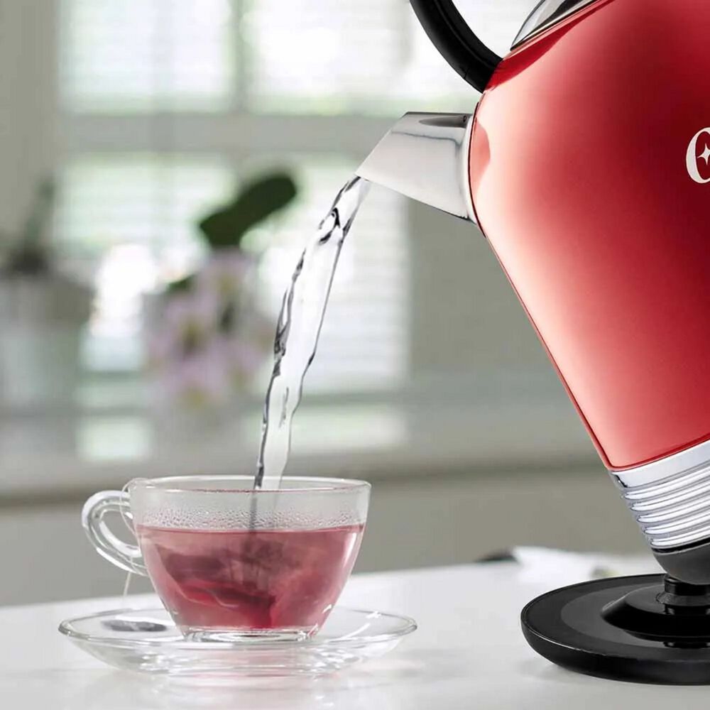 Hervidor Oster Rojo 2,5l Tipo Tetera Con Term&oacute;metro Acero image number 5.0