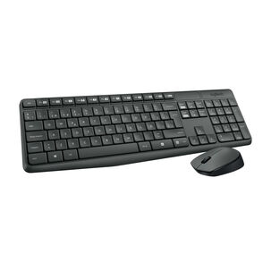 Combo Teclado Y Mouse Inalambrico Logitech Mk235 Usb 1000dpi