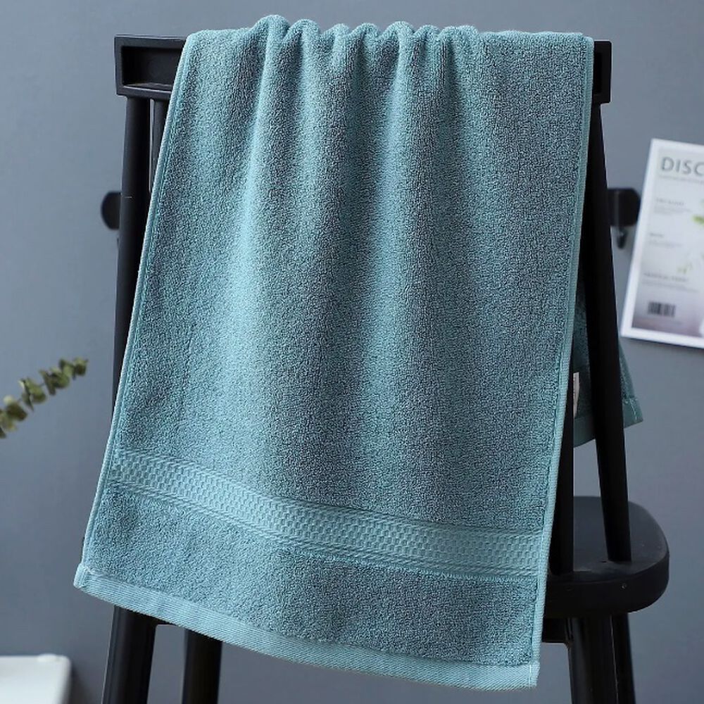 Pack 3 Toallas 100% Algodon Celeste image number 2.0