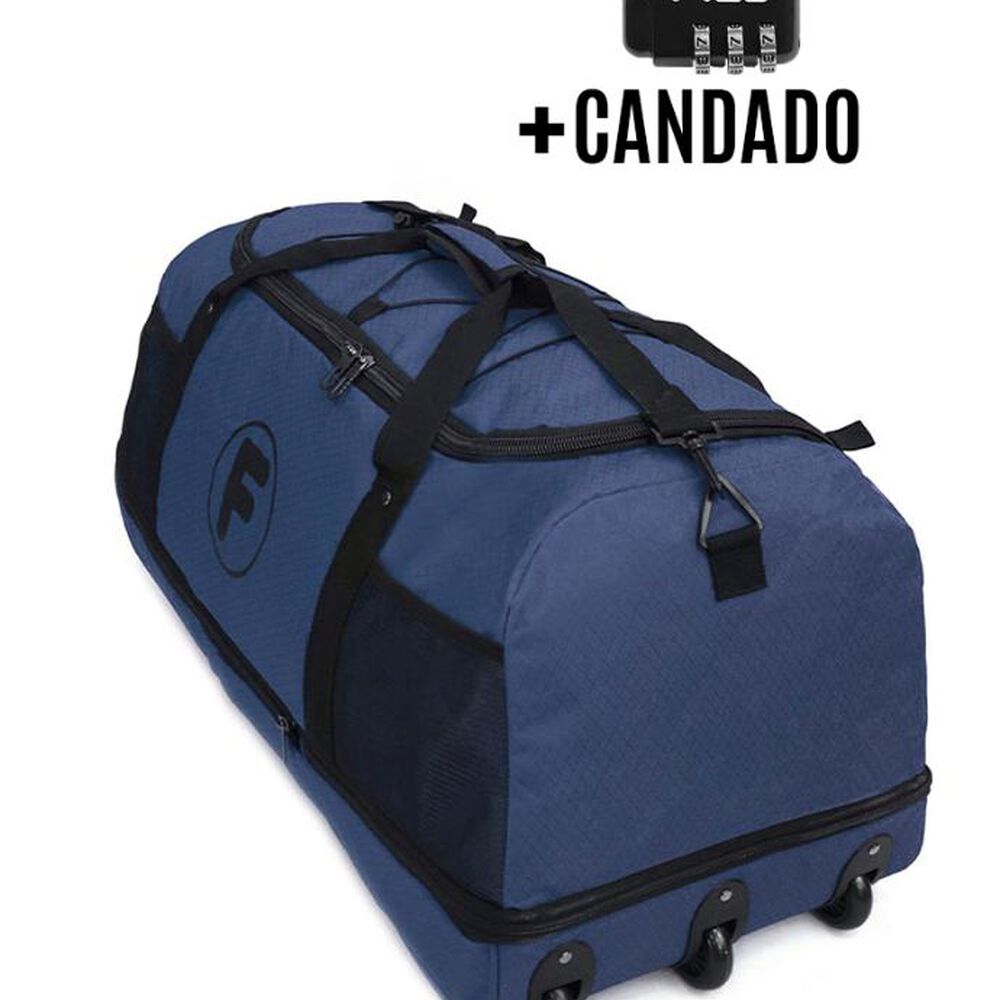 Bolso Enrollable Goliat 130 Ltrs + Candado Azul F image number 0.0