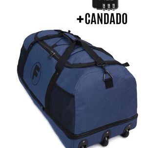 Bolso Enrollable Goliat 130 Ltrs + Candado Azul F