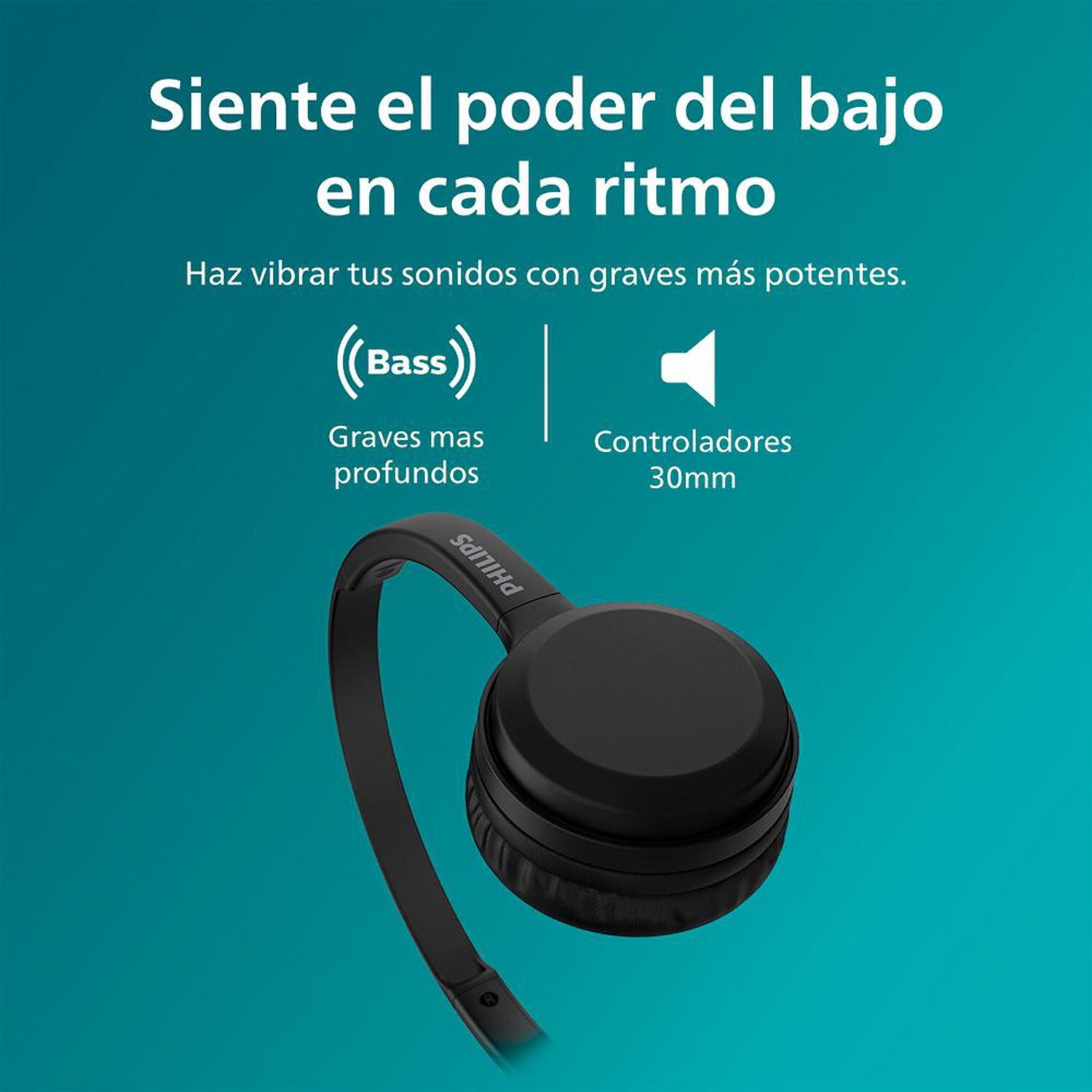 Aud&iacute;fonos Bluetooth Philips TAH1108BK image number 1.0