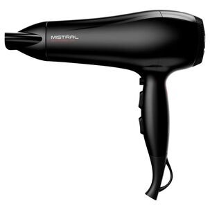 Secador De Pelo Mistral Tourmaline Ion Nano Silver Gama 2200w Negro