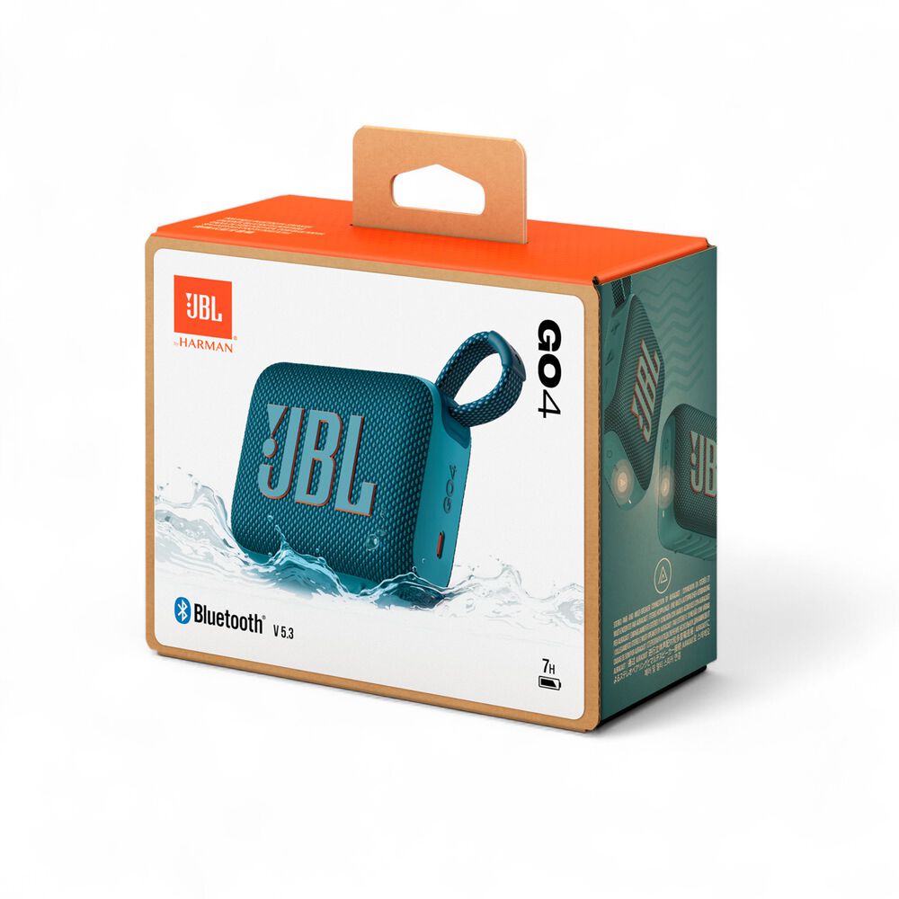 Parlante Portátil Jbl Go 4 Blue Bluetooth 5 Waterproof Ip67 image number 10.0