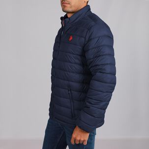 Parka Lisa Regular Cuello Redondo Hombre Us Polo