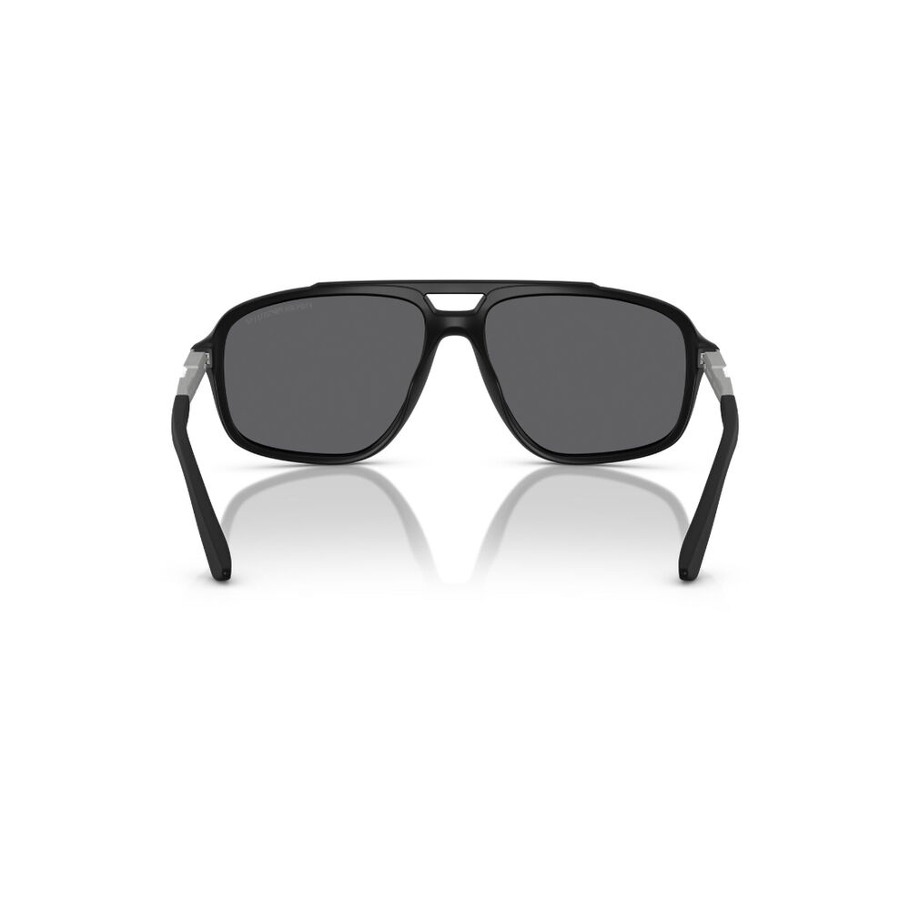 Lentes De Sol Negro Polarizados Emporio Armani image number 3.0
