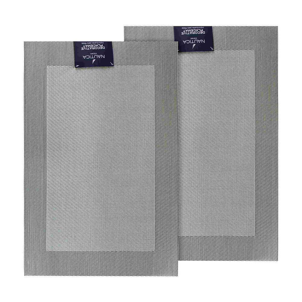 Pack 2 Individuales De Mesa Nautica Home 45x30cm Plateado image number 3.0