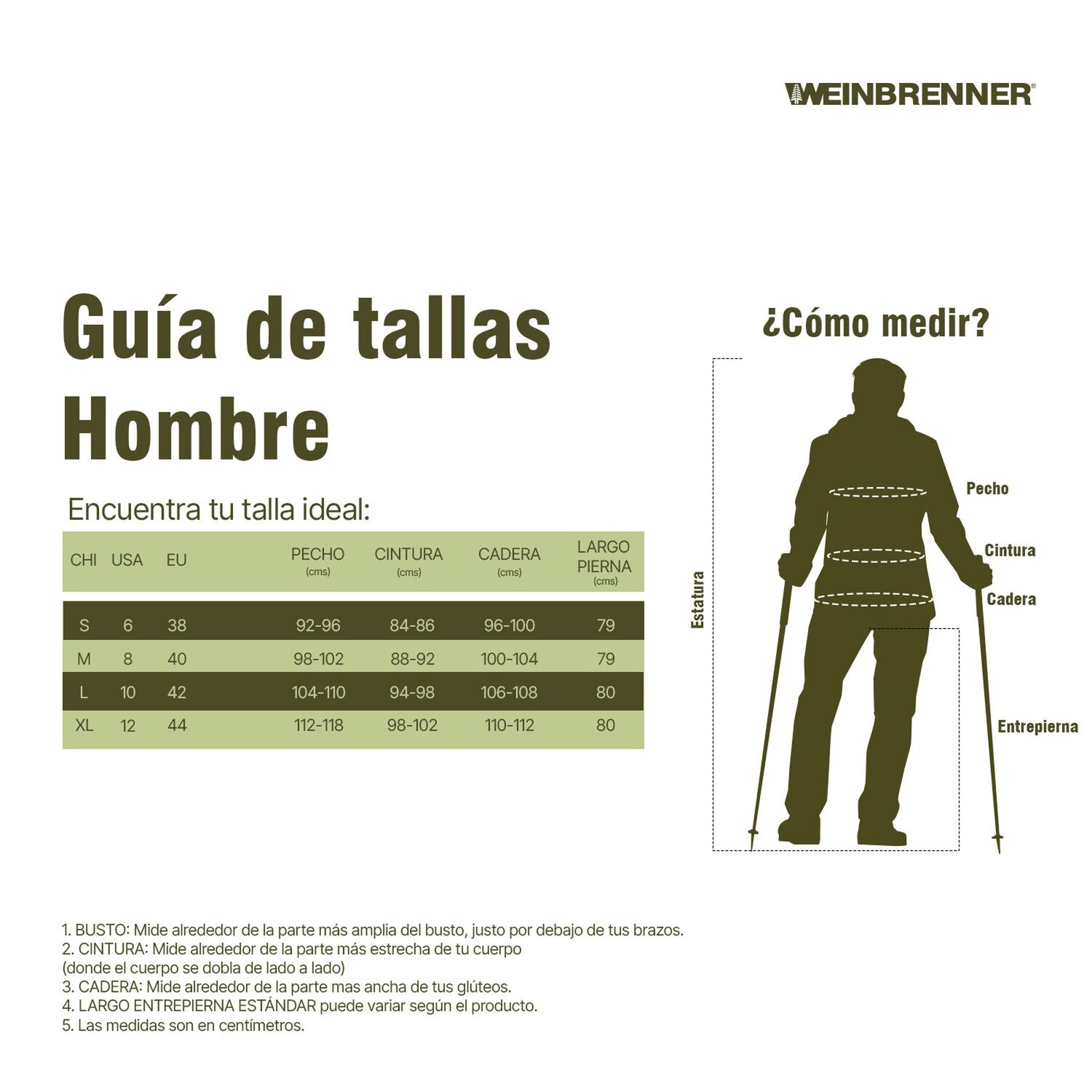 Short Hombre Weinbrenner Otaro Negro image number 4.0