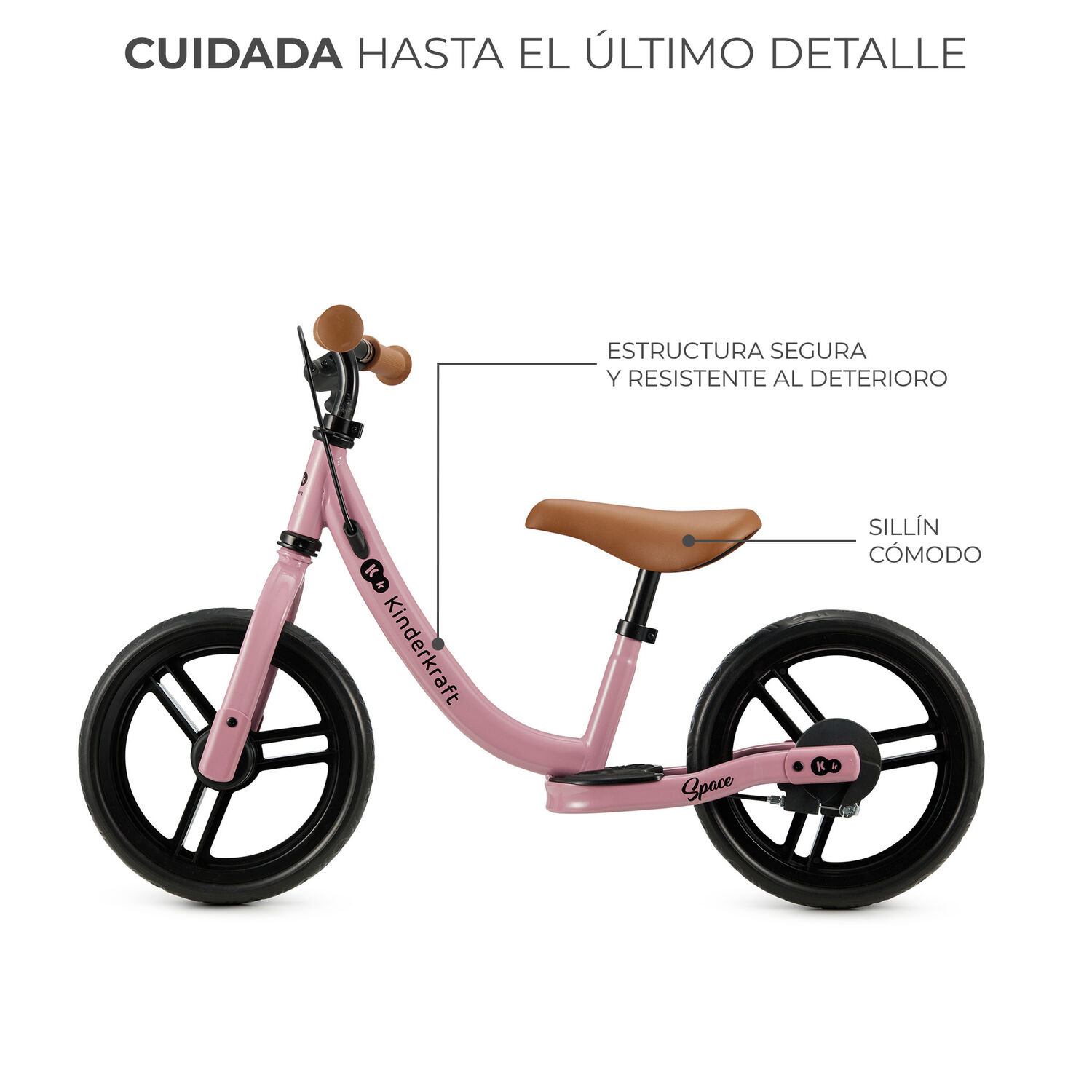 Bicicleta De Balance Space Dark Pink image number 4.0