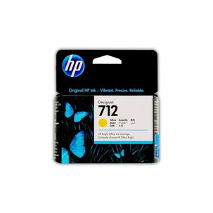 Cartucho De Tinta Hp 712 Amarillo 29 Ml Designjet Original