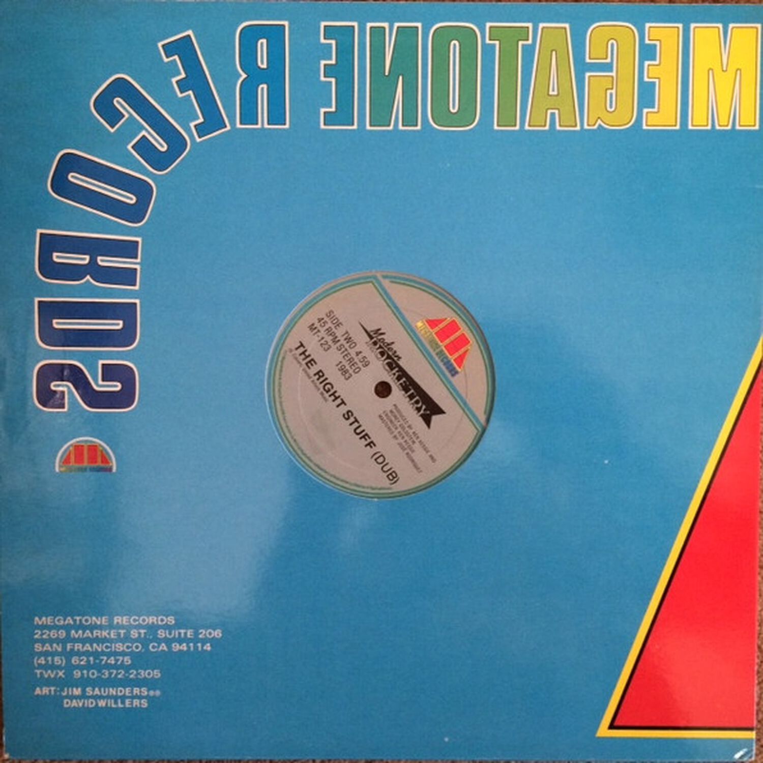 Modern Rocketry - The Right Stuff | 12" Maxi Single Usado image number 5.0