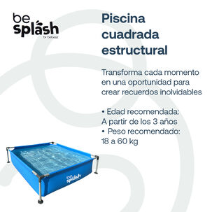 Piscina Estructural 152x152x33cm Besplash