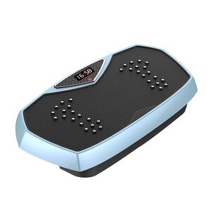 Plataforma Vibratoria Pro Con Pantalla Led Celeste