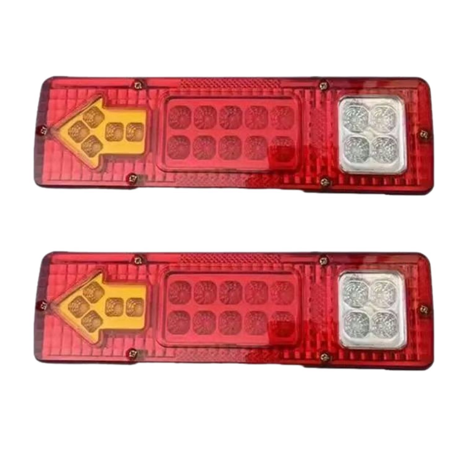 Kit 2 Focos Luz Led Trasera 24v Para Autos Camion Universal image number 0.0