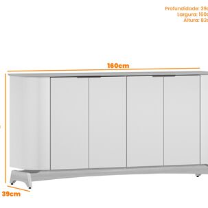Buffet Ancona 160x82x39 Cm