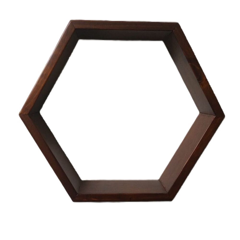 Repisa Hexagonal Xl Color Chocolate image number 0.0