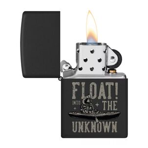 Encendedor Zippo Float The Unknown Negro Zp48566
