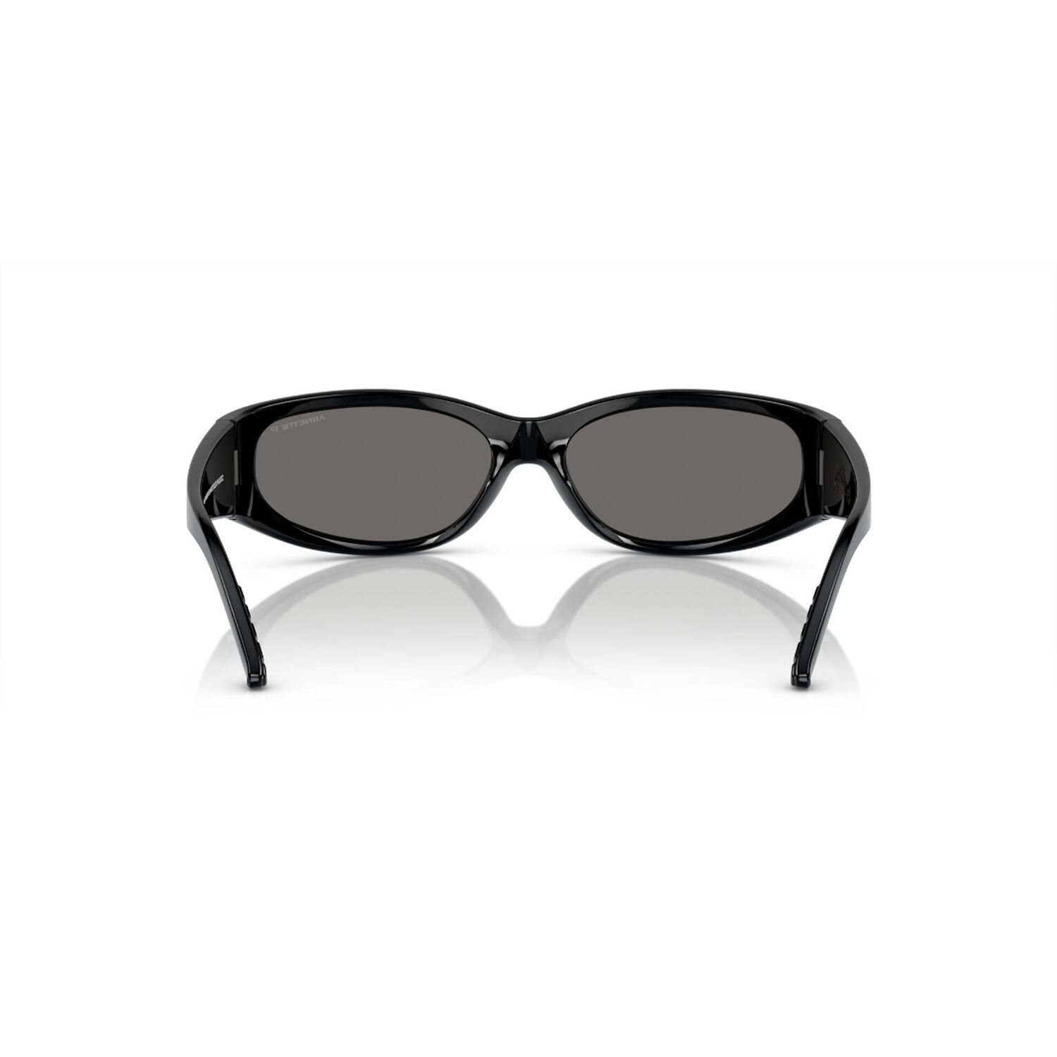 Lentes De Sol Catfish Black Polished Polarizados Sustentable Arnette image number 3.0