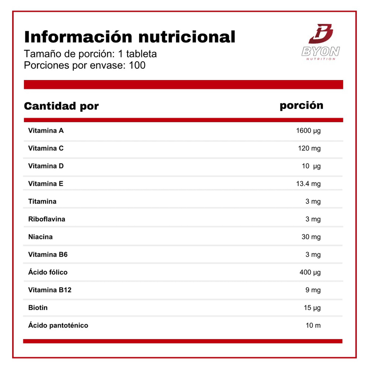 One A Day Multivitaminico 100 Tabletas image number 1.0