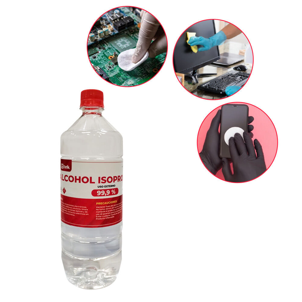 Alcohol Isopropílico Electrónico / Computacional 99% 1 Lt image number 1.0