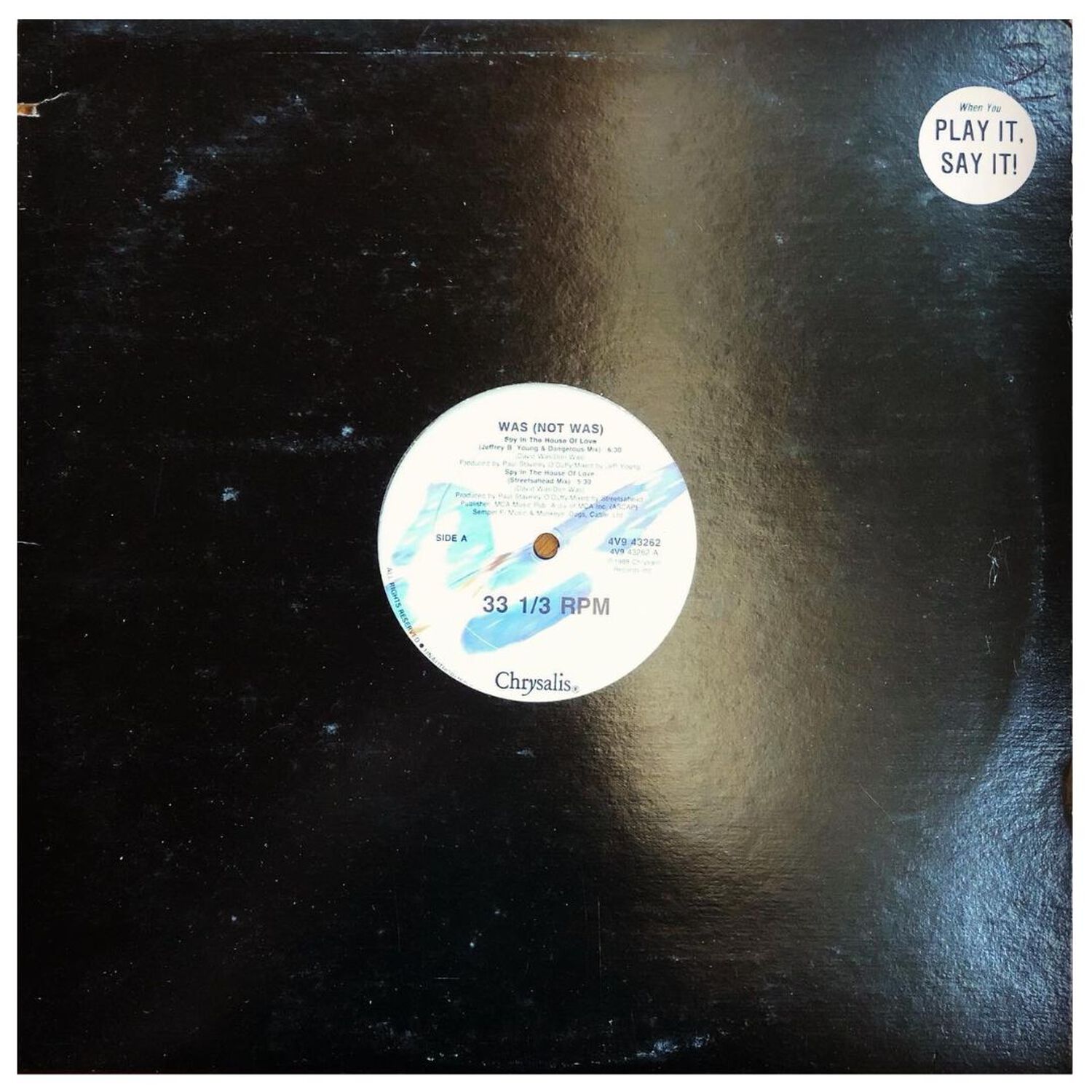 Was (not Was) - Spy In The House Of Love | 12" Maxi Single Usado image number 0.0