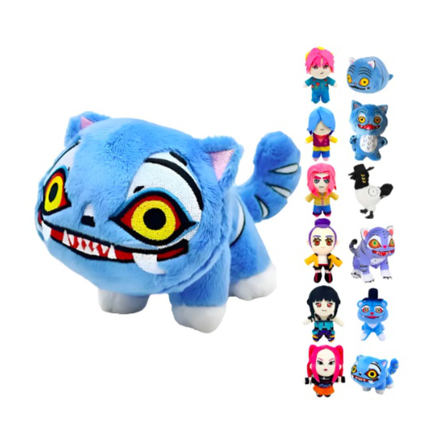 Peluche Las Guerreras K-pop Derpy El Tigre Azul image number 0.0