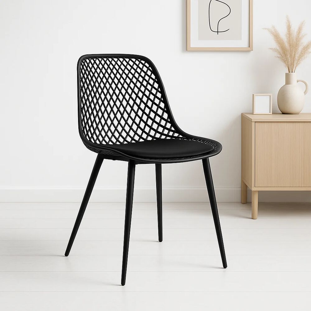 Silla Europa Acolchada - Negra image number 1.0