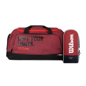 Pack Wilson Bolso Ulsan + Botinero Zapatos Manchester Burdeo